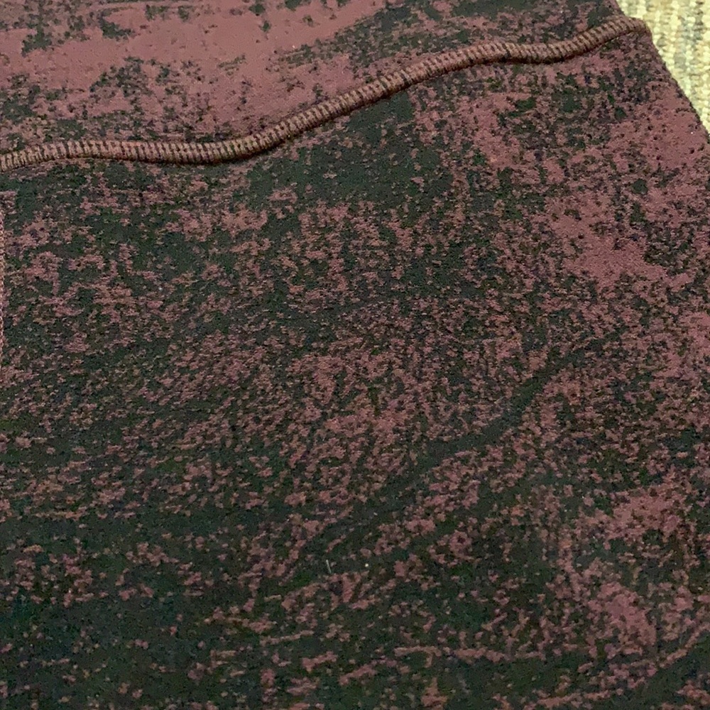 Athleta Red and Black Leggings - Picture 5 of 12